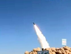 Yaman Kembali Gempur Israel dengan Rudal, Warga Palestina Bersorak