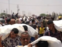 Kekacauan Distribusi Bantuan di Gaza: Pasokan Vital Dijual di Pasar Gelap dengan Harga Selangit